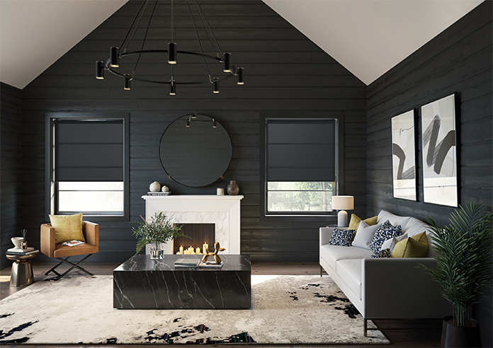 Rimini, Black - Twist&Fit Roller Blind - Image 8